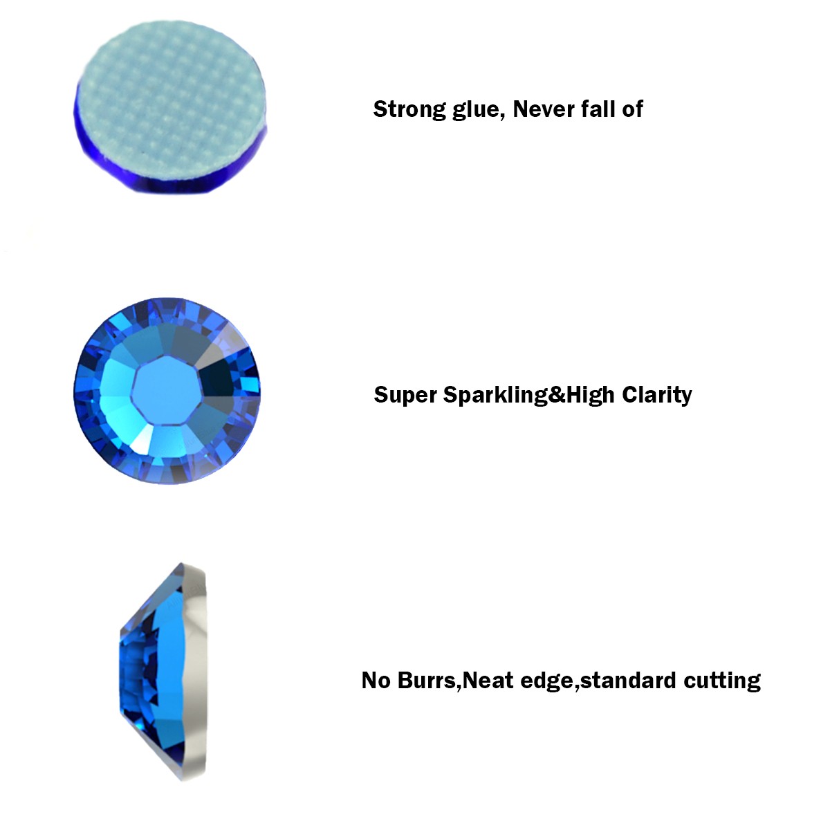 wholesale All Colors 1440pcs DMC Iron On Hotfix Crystal Rhinestones SS16, SS20