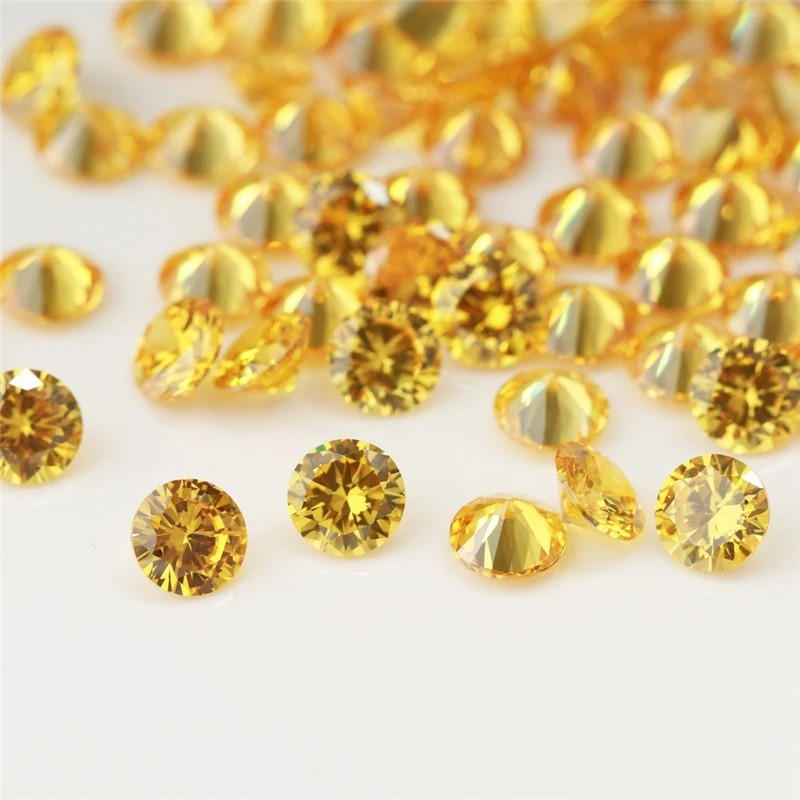Wholesale Round Cut 1-10pcs VVS1 Colorful 0.5-3ct Moissanite GRA for Jewelry DIY