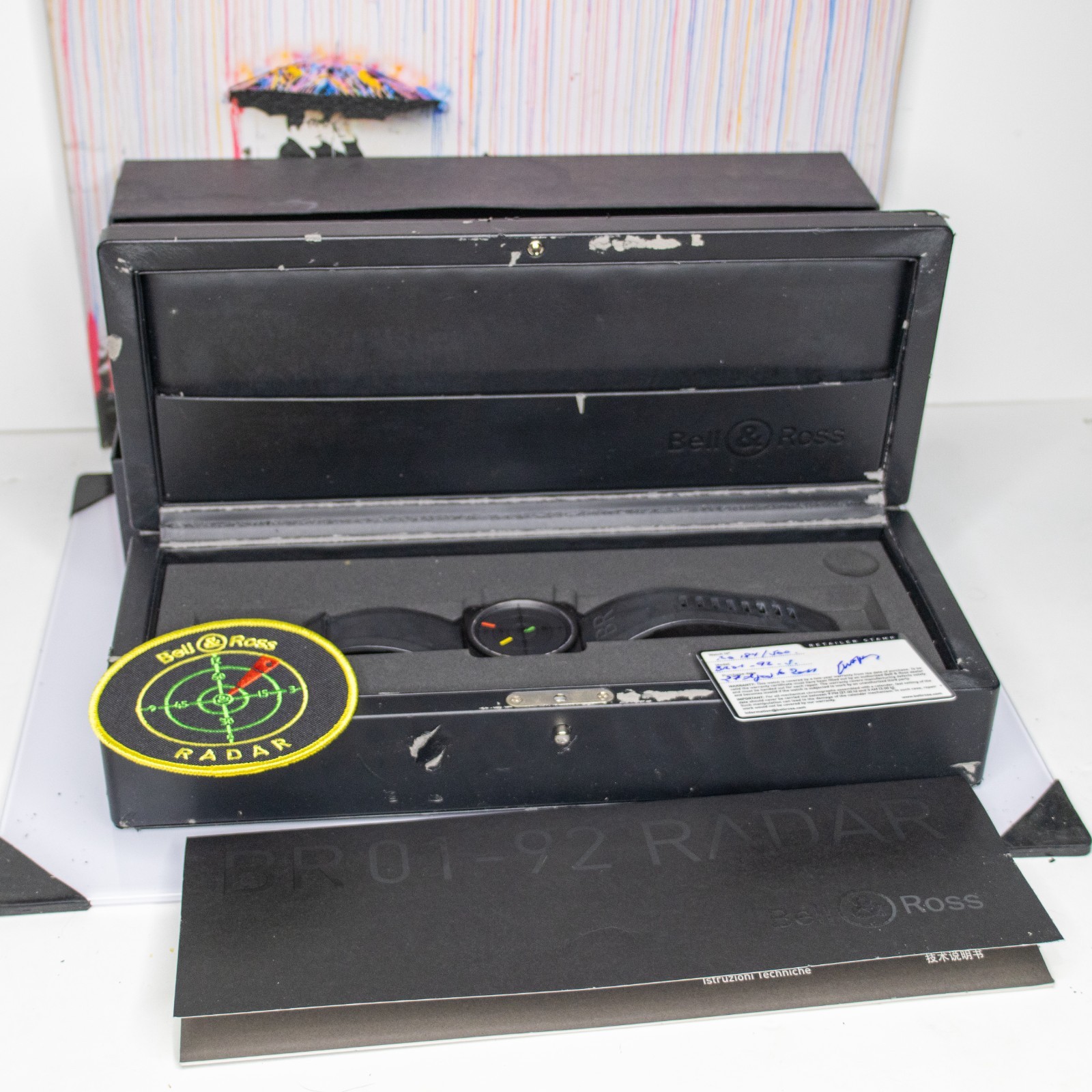 Bell & Ross BR 01-92 Very Good full set limited to 500 pcs worldwide