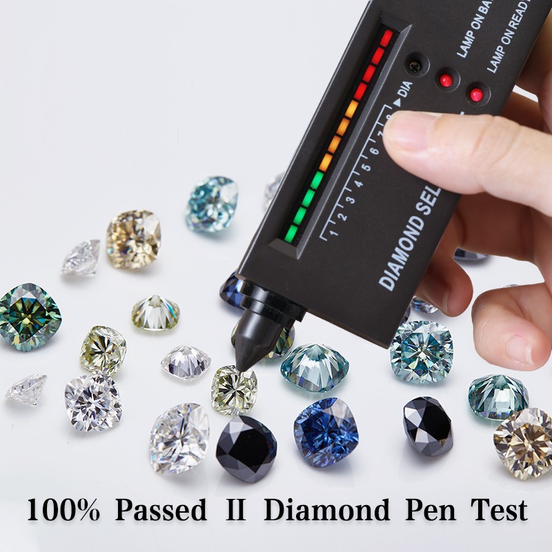 0.15-10ct D Color Brilliant Cushion Cut VVS1 GRA Loose Moissanite Wholesale