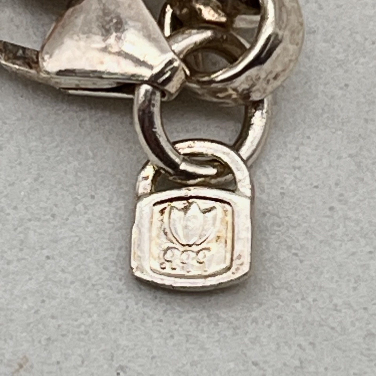 999 Fine Silver Bracelet Chunky Rolo Belcher Links 25 Grams 7″