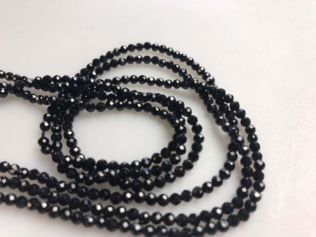 Natural Spinel Faceted Round Beads Size 2mm 3mm 4mm 5mm 6mm 15.5″ Strand