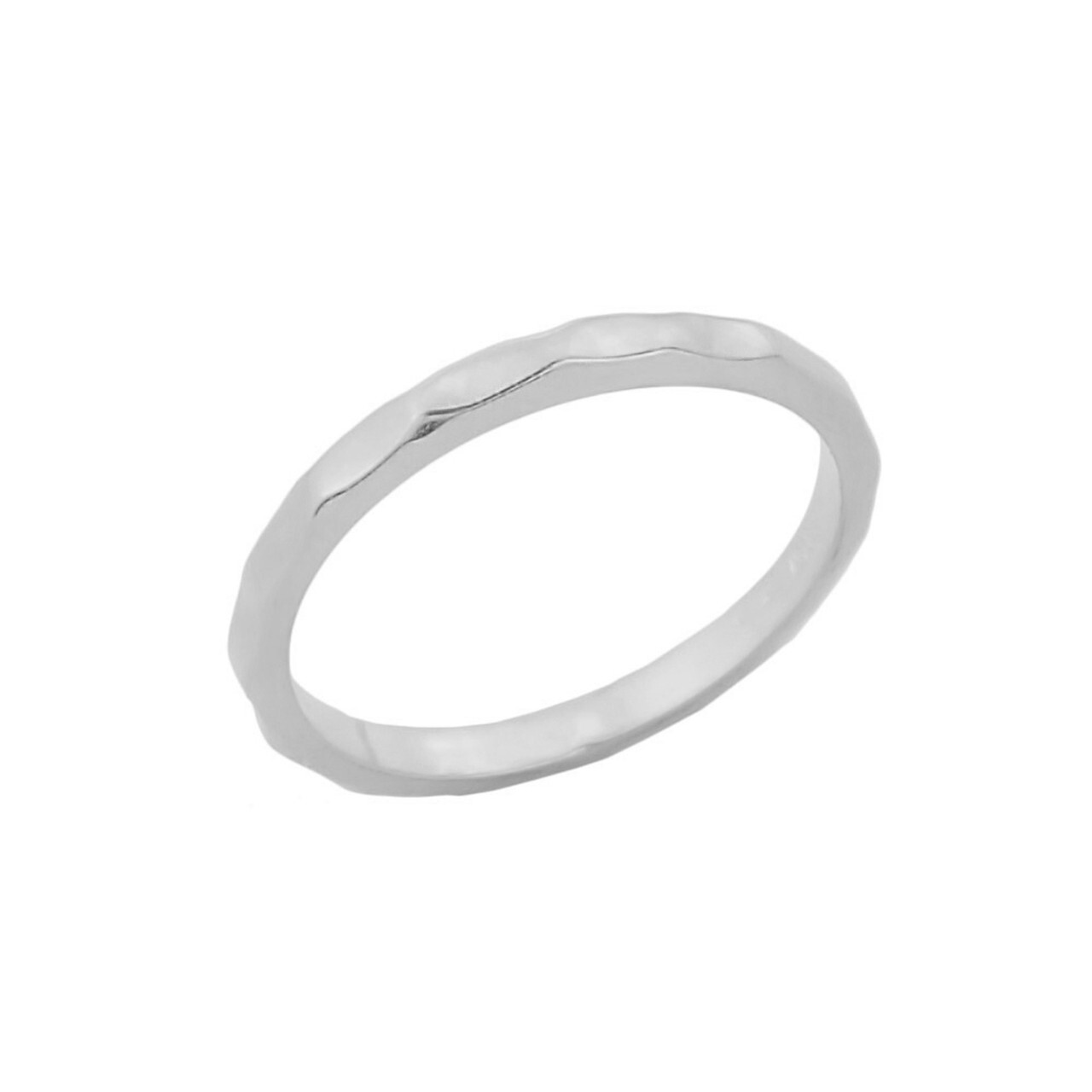 Gold Hammered Knuckle Ring (Available in Yellow/Rose/White Gold)