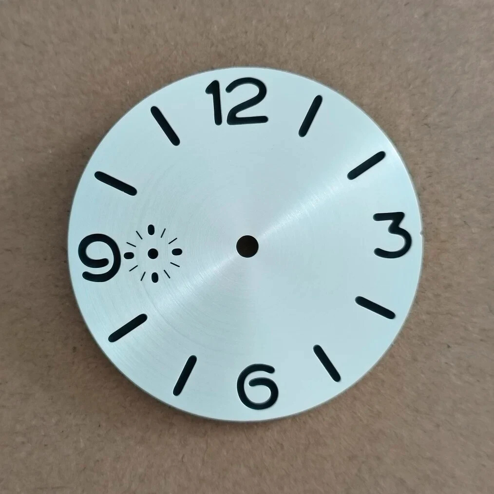 39mm silver dial Thickness 0.8mm for ST3600 ETA6497 movement none luminous