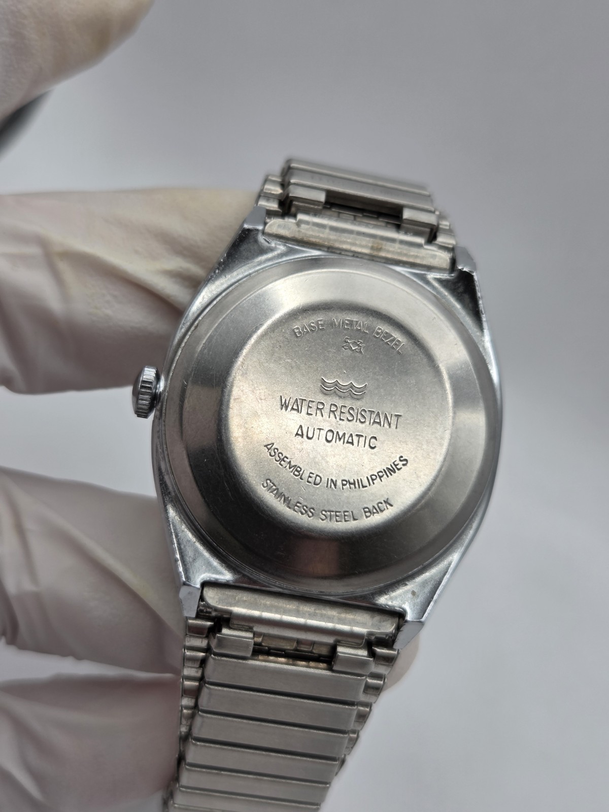 Vintage 1980’S Timex E-Line Automatic Watch Very Good Condition Runs Well