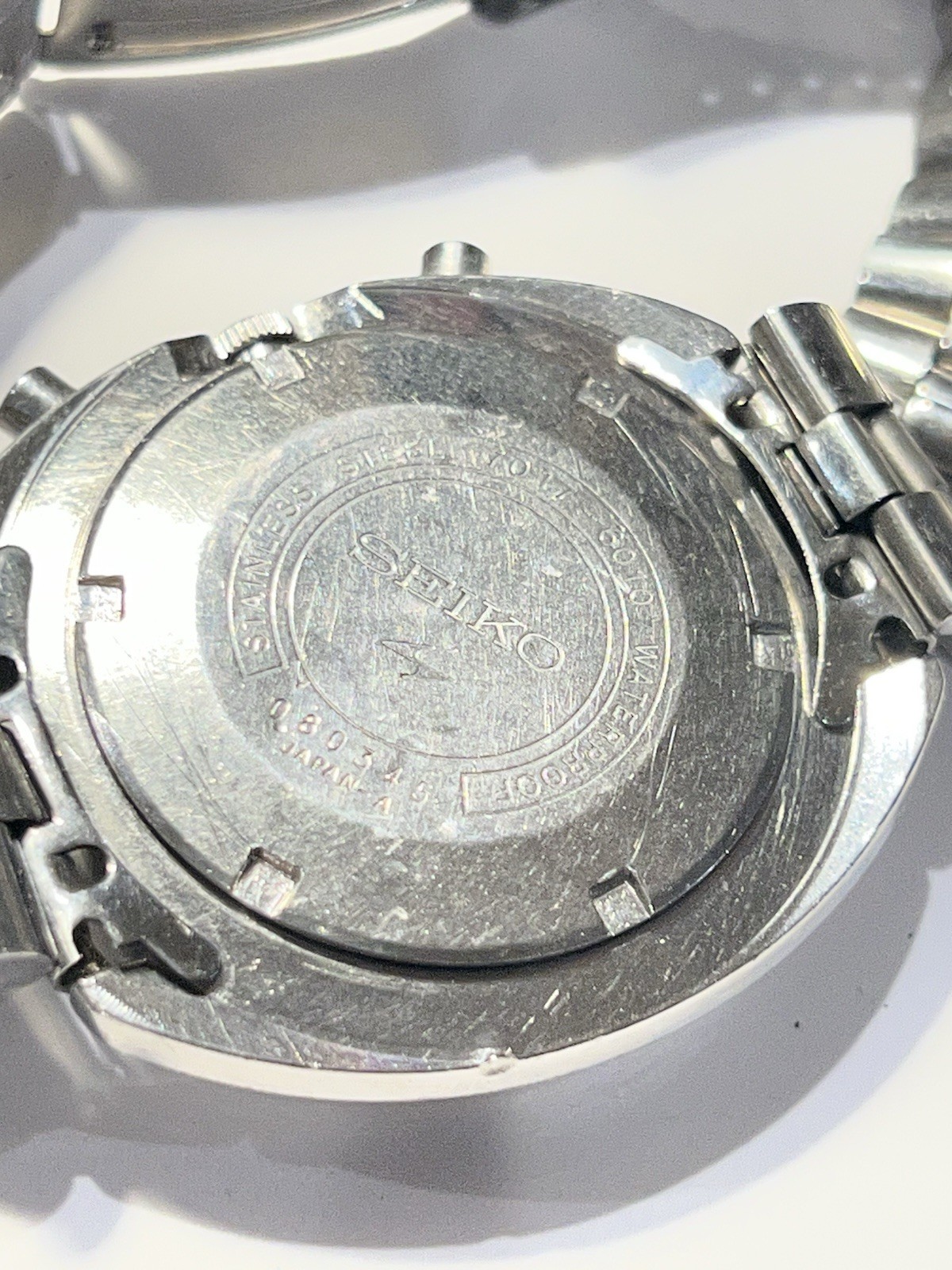 SEIKO RARE VINTAGE SPEEDTIMER CHRONOGRAPH, 7017-6010, ORIG, VERY GOOD