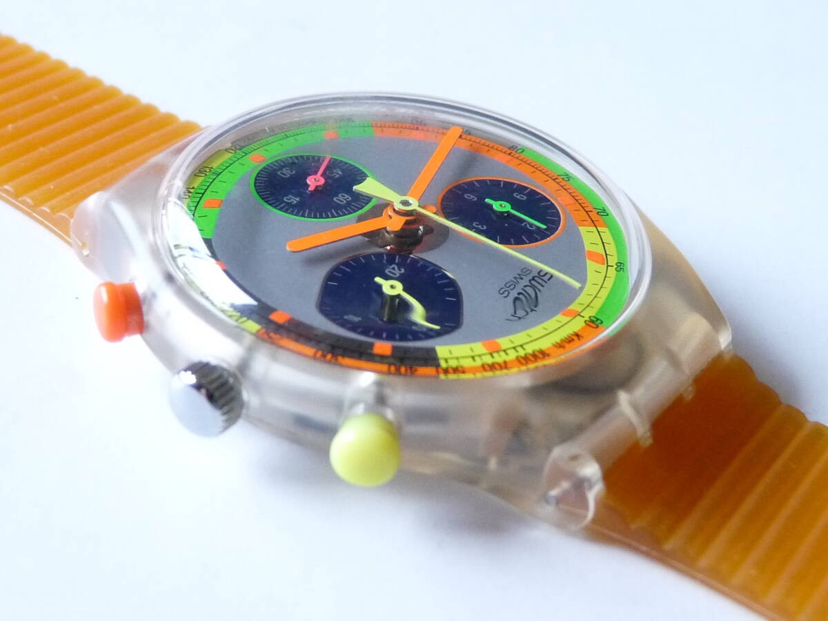 Swatch 1993 Chrono Swatch Golden Globe Swatch Golden Globe part number SCG100