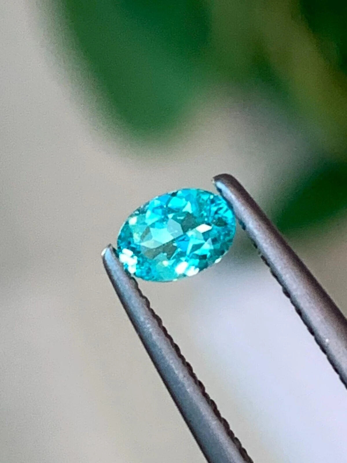 Certified Natural Paraiba Tourmaline 3.89 Ct Blue Oval Cut Loose Gemstone