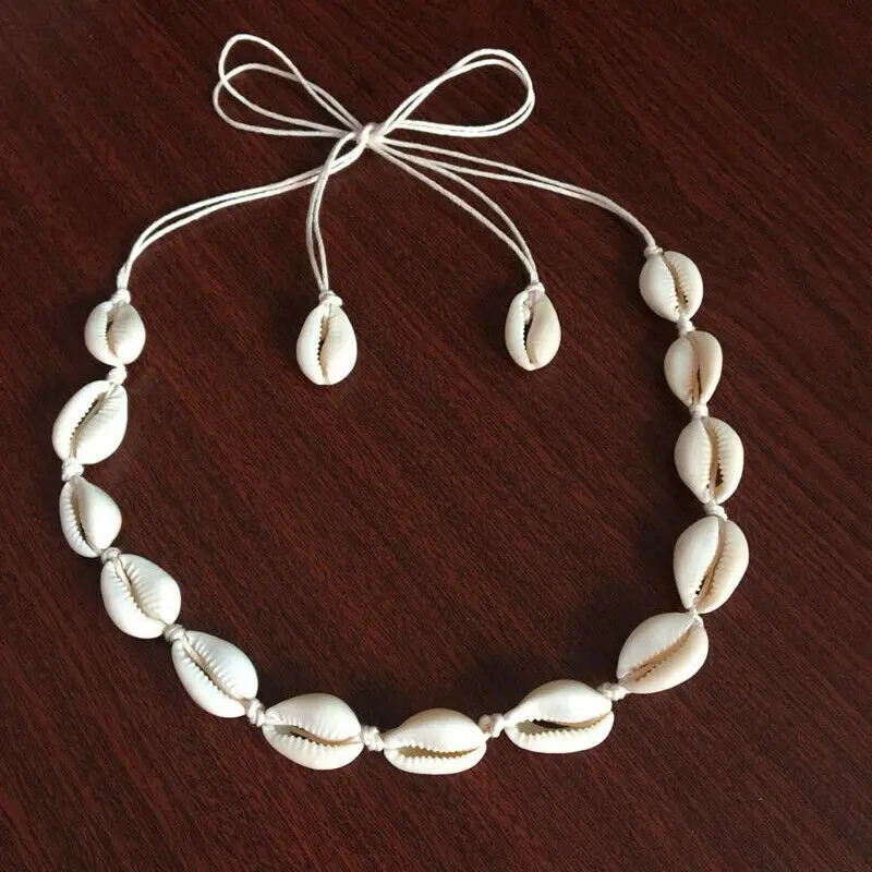 Boho Beach Bohemian Shell Choker Necklaces Women Girls Summer Fashion Jewelry