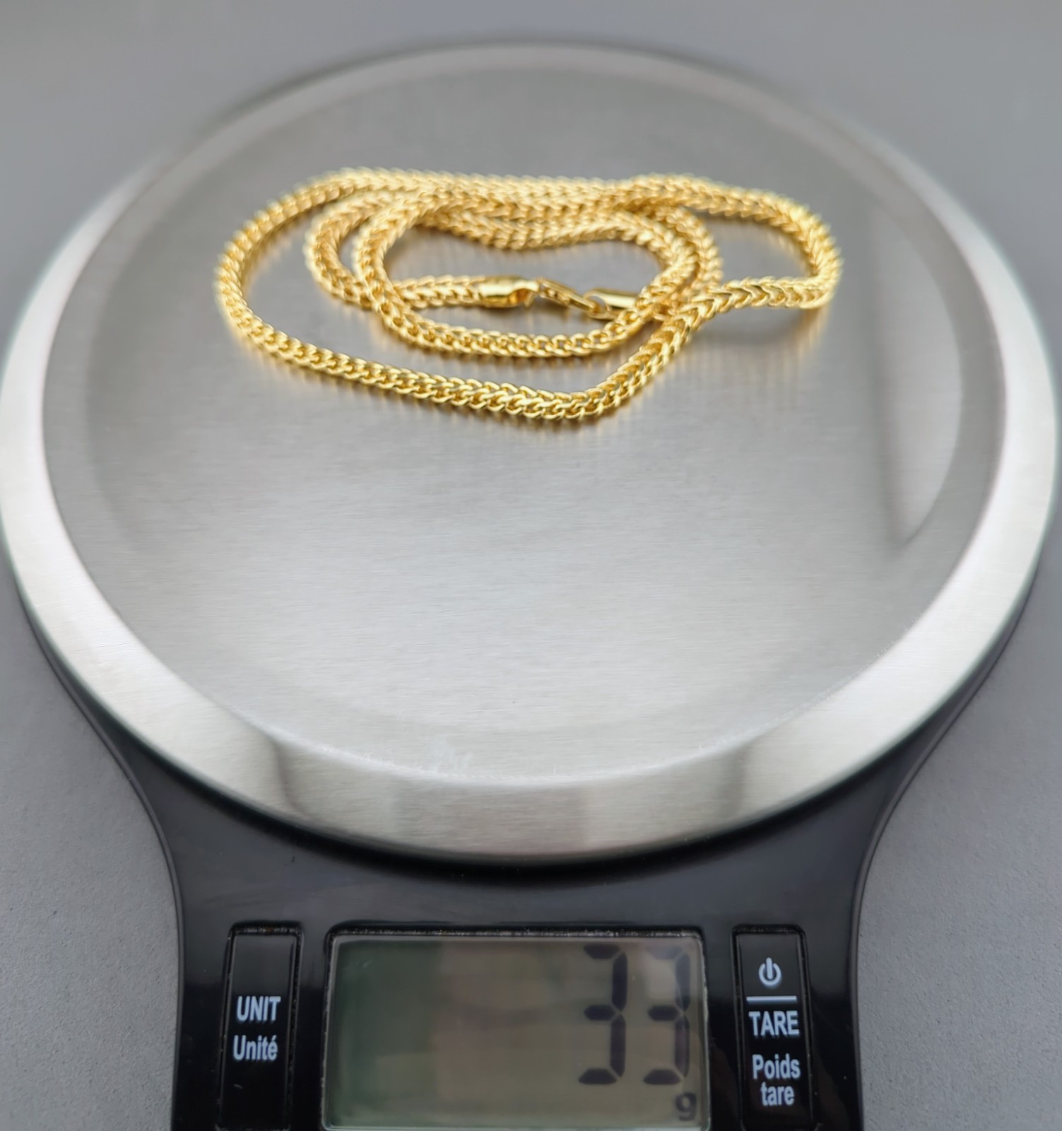 14K Gold Filled Italian Double Curb Chain Necklace 23” 5mm 33g New