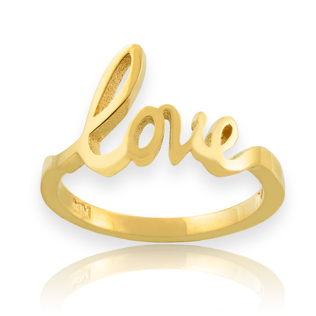 Gold Love Band Ring (Available in Yellow/Rose/White Gold)