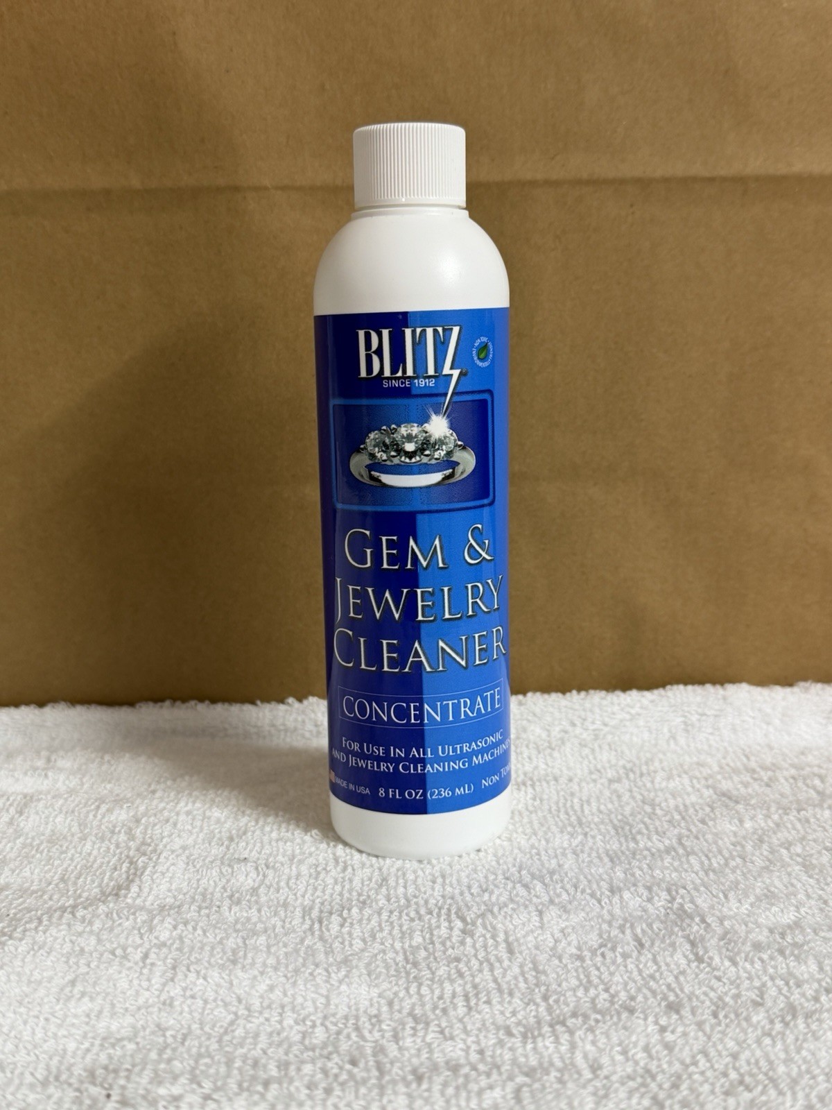 Blitz Gem & Jewelry Cleaner Concentrate 8 fl oz 400 BOTTLES WHOLESALE