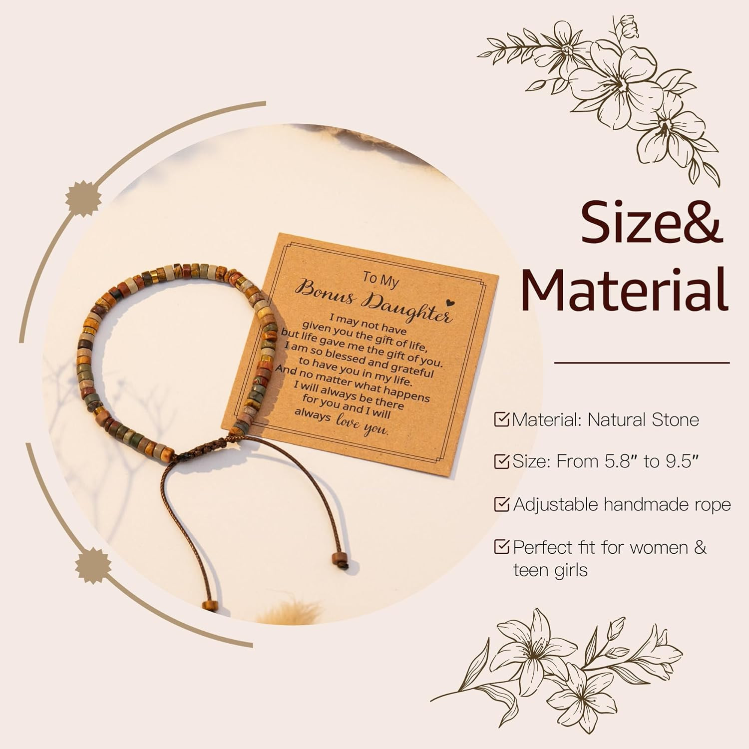 Daughter in Law Bracelets Gifts: Dear Daughter in Law Birthday Gifts from Mother