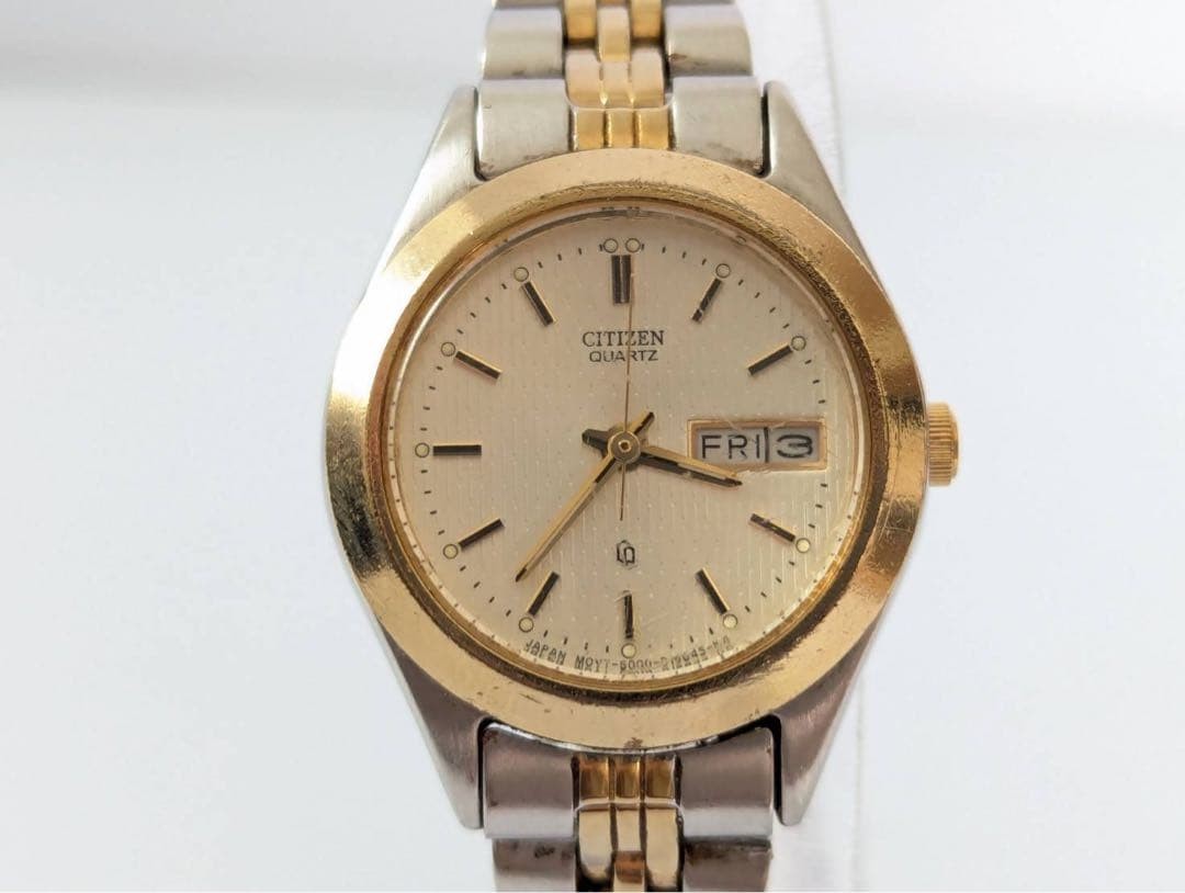 826 Working condition CITIZEN 6000-S96427 Ladies’ Date
