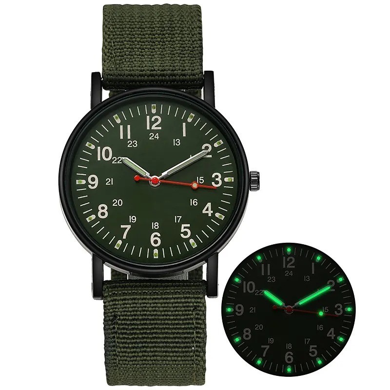 Luxury Men’s Quartz Watch Luminous Waterproof Big Dial Fashion Wristwatch H