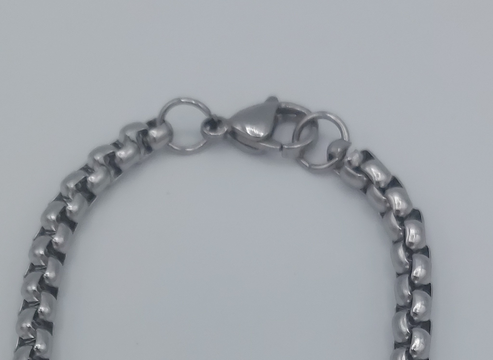 2/2.5/3/4/5mm 16-60″ SMOOTH BOX ROPE SILVER STAINLESS STEEL CHAIN NECKLACE