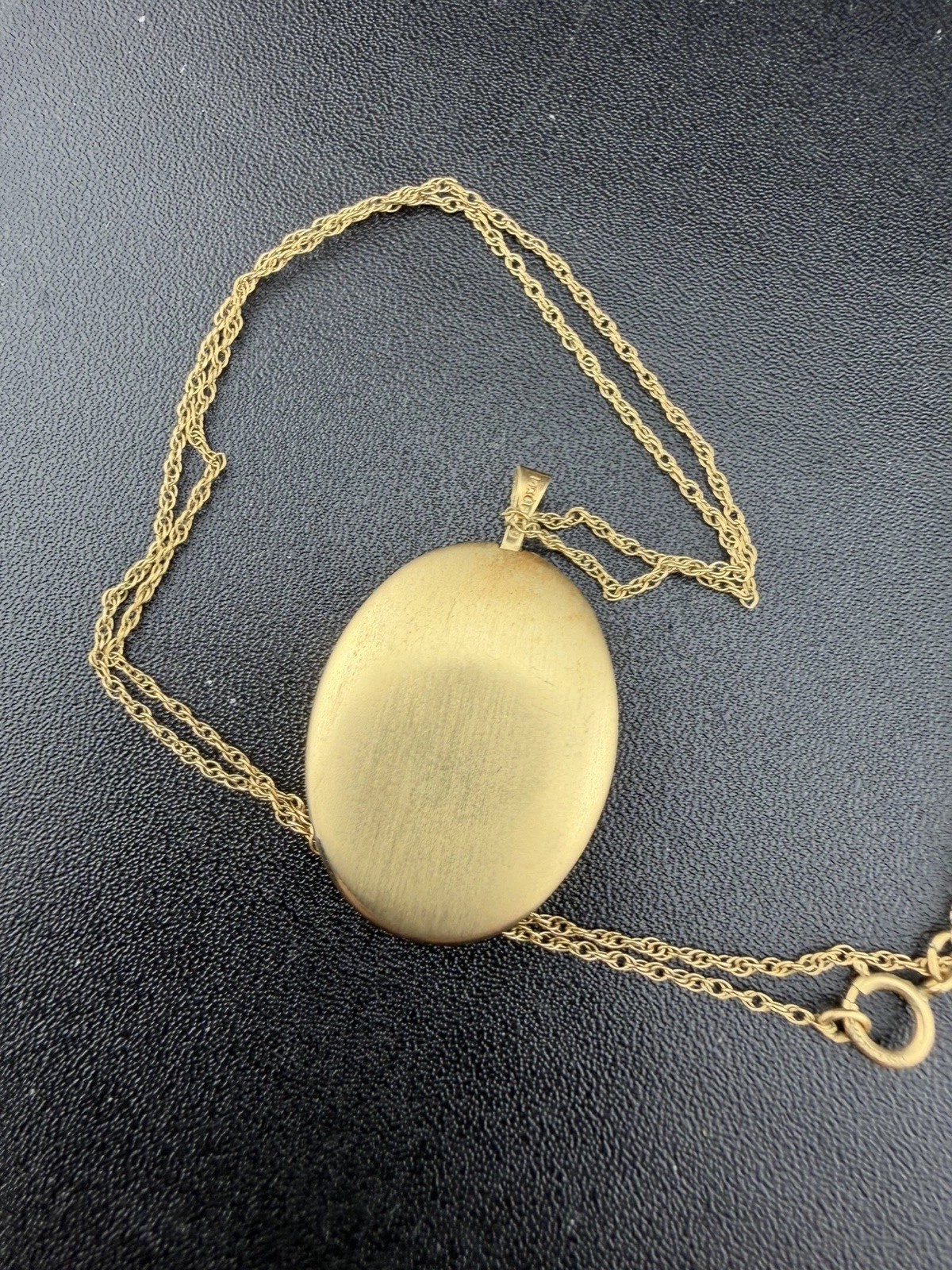 PPC Princess Pride Creations 1/20 14k Gold Filled St. Mary Locket Photo Pendant