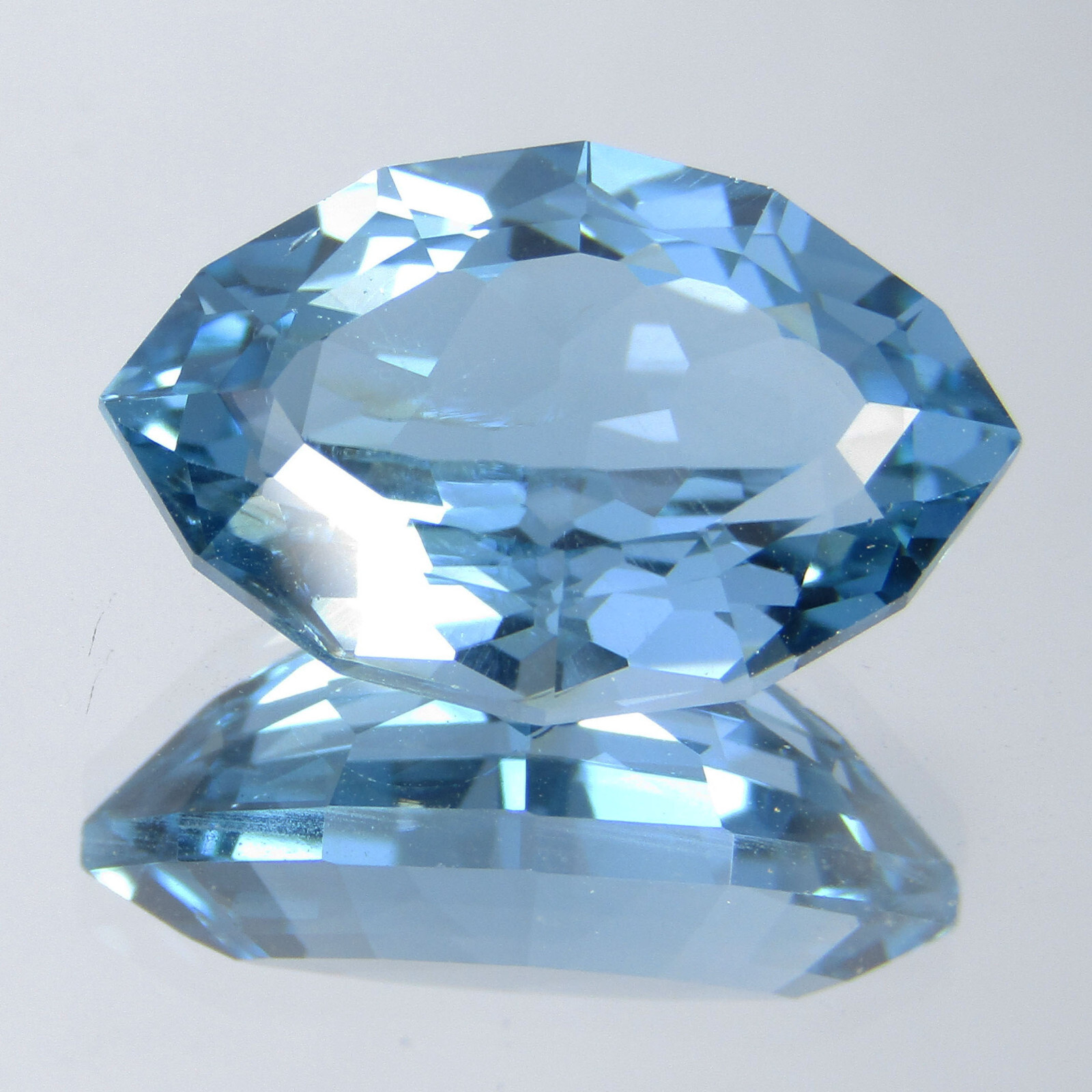 4.42Cts Excellent Natural London Blue Topaz Marquise Custom Cut Loose Gemstone