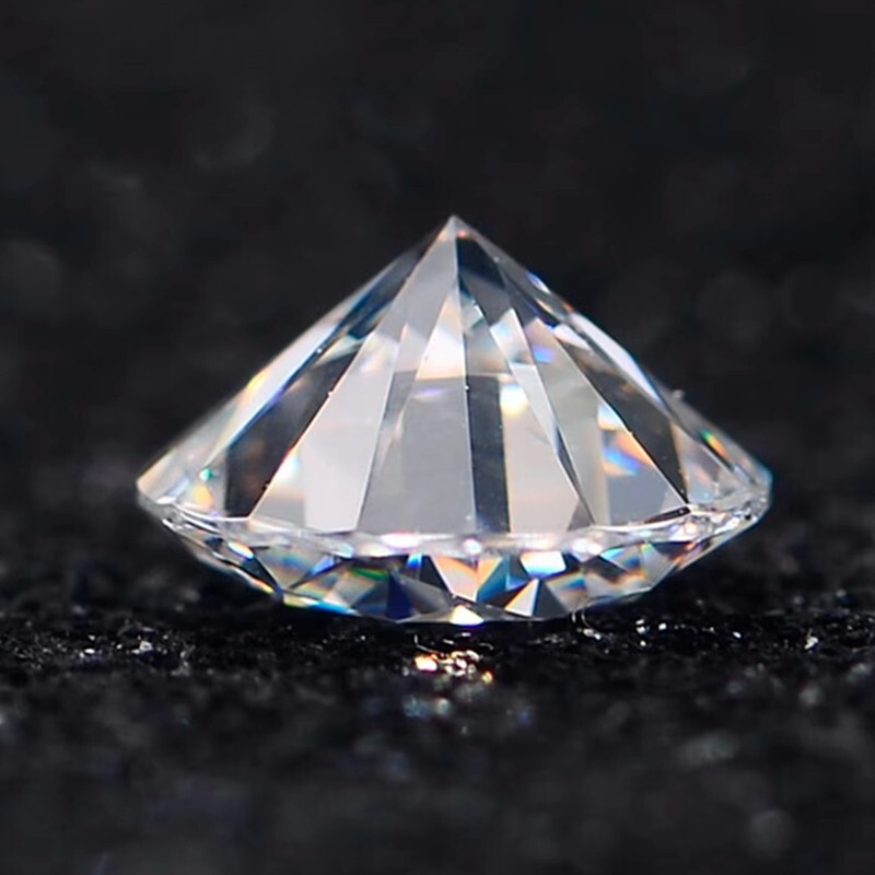 0.1-5ct D Color VVS1 Round Cut Loose Moissanite Real Gem Diamond Stone W/ GRA