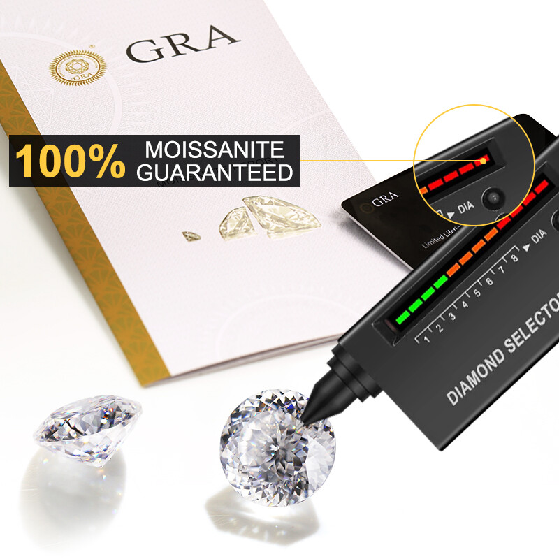 5~15mm Portuguese Cut D Color Moissanite Stone VVS1 Loose Gemstone W.Certificate