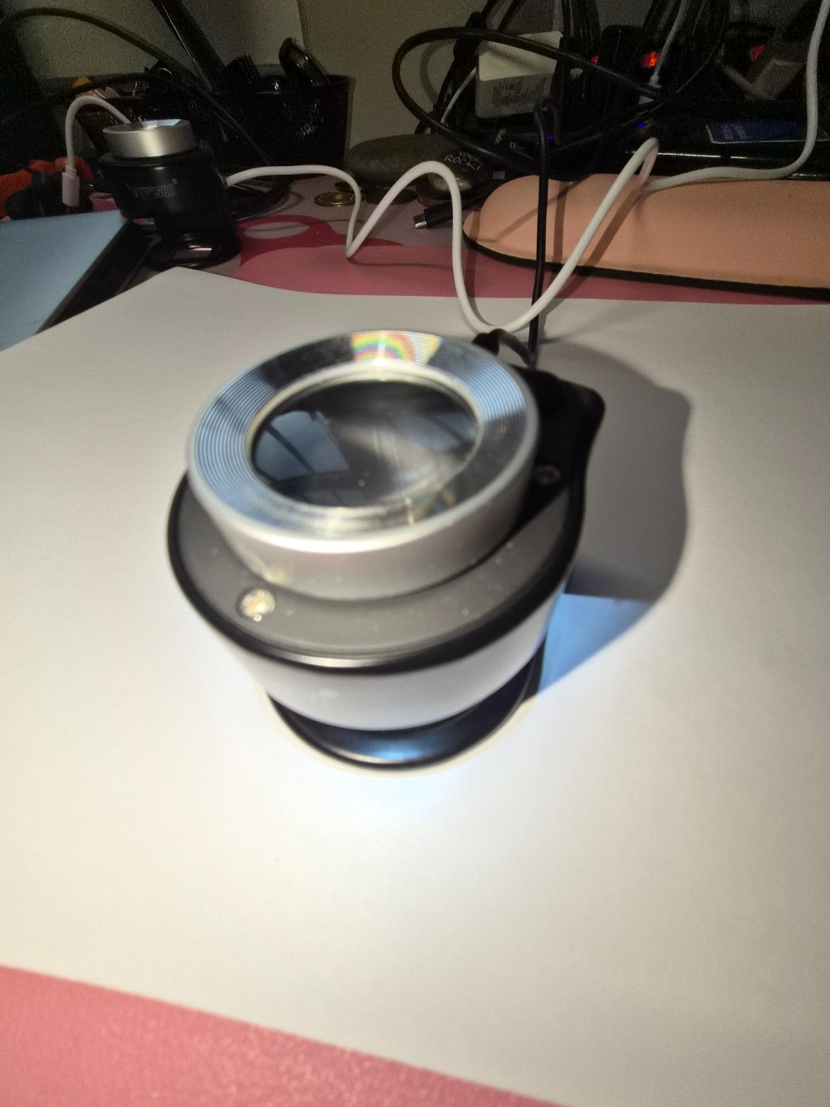 VIVOSUN 30X Rechargeable Loupe Magnifier with White LED LOUPE-004J