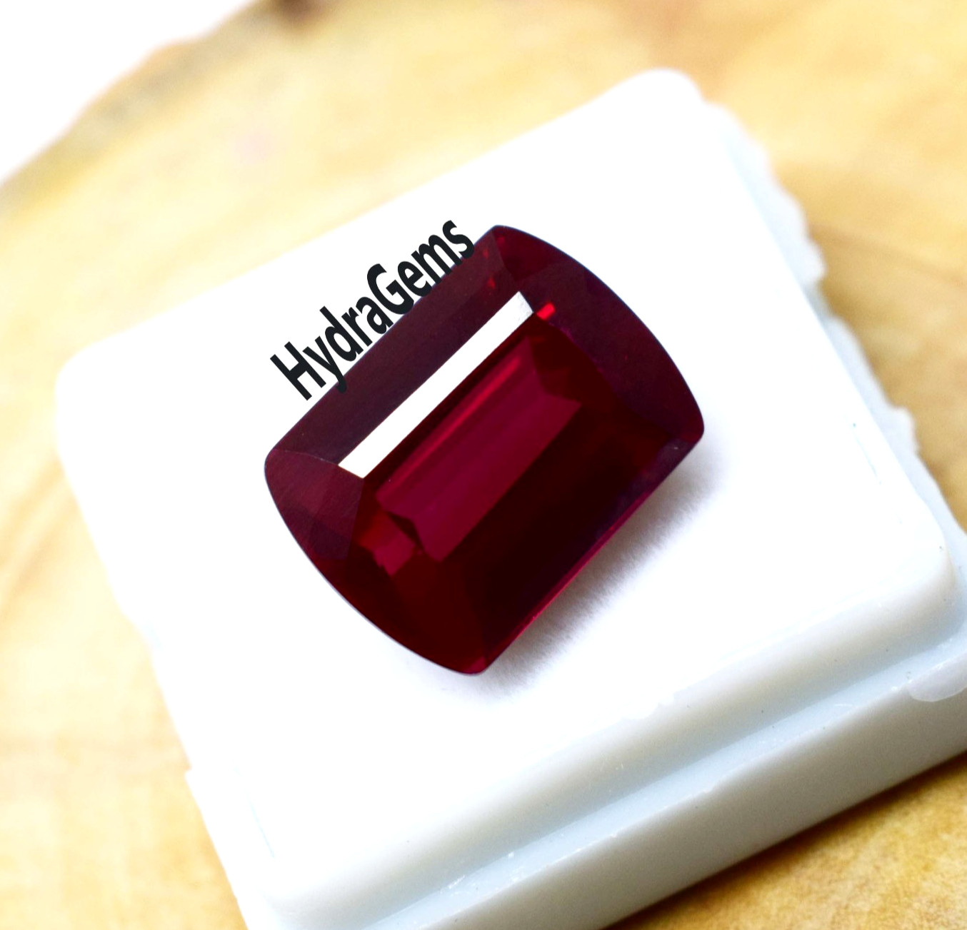 13 Ct Natural Dark Red Fancy Cut Rare Burmese Pigeon Blood Ruby Loose Gemstone