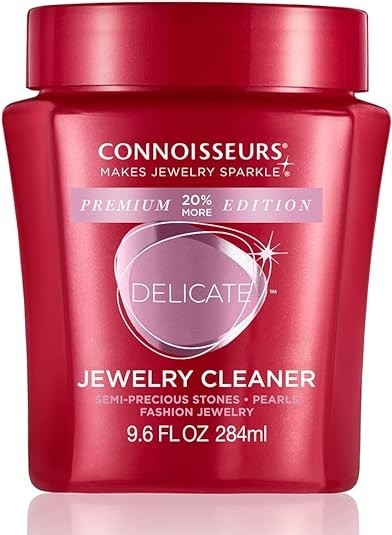 CONNOISSEURS Premium Edition Jewelry Cleaner, Value Size 9.6oz – Pick from Fine