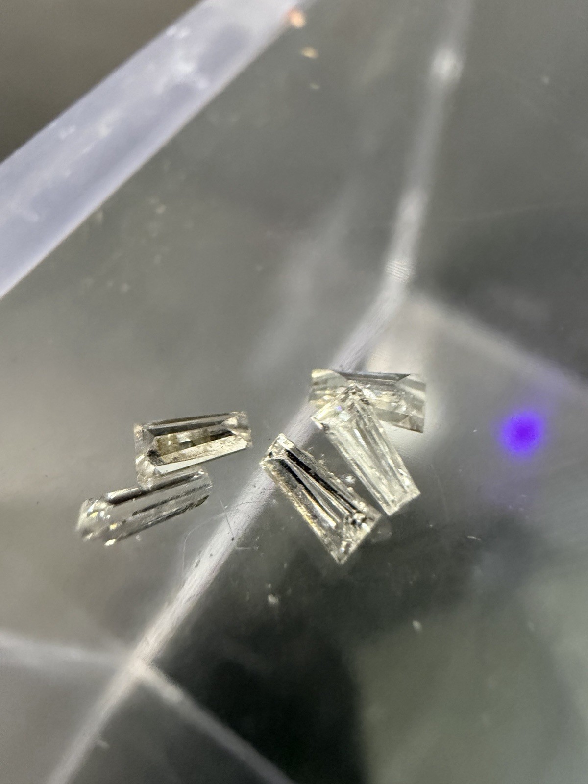 Lot 5 Natural Matching Tapered Baguette Diamonds .40 TCW-Brilliant Earth Premium