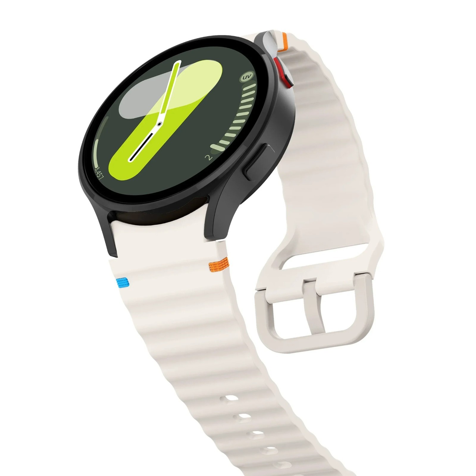 Strap For Samsung Galaxy Watch 7/6/5/4/FE 40/44/47mm Silicone Sport Watch Band,