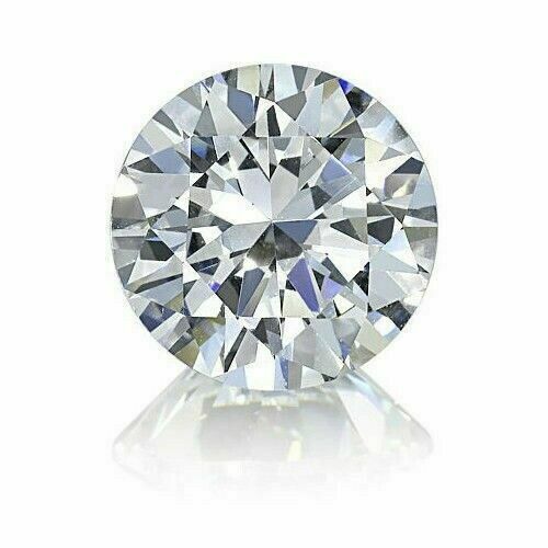 White Loose Moissanite Lab Grown Diamond VVS1 D – H Color Round Brilliant USA