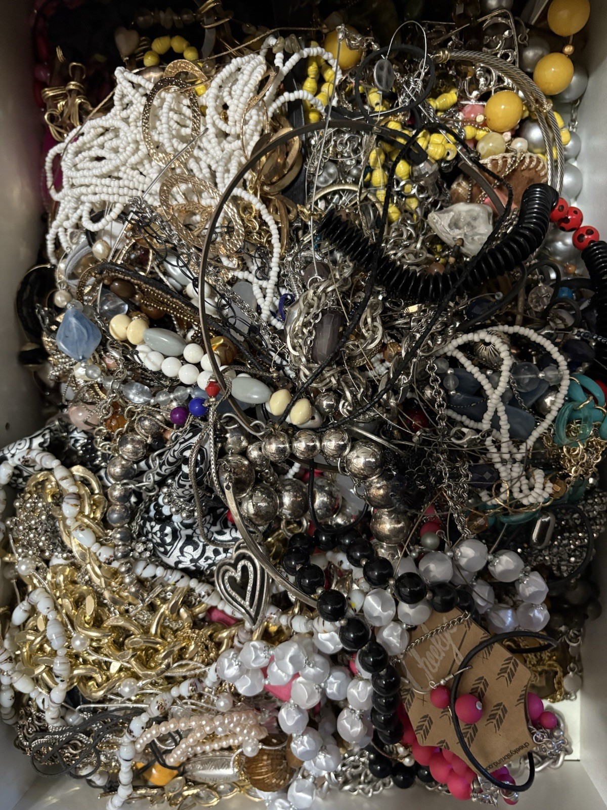 Mystery Jewelry Curation Jar- All Wearable – No Junk 1/2 Lb *see Description*