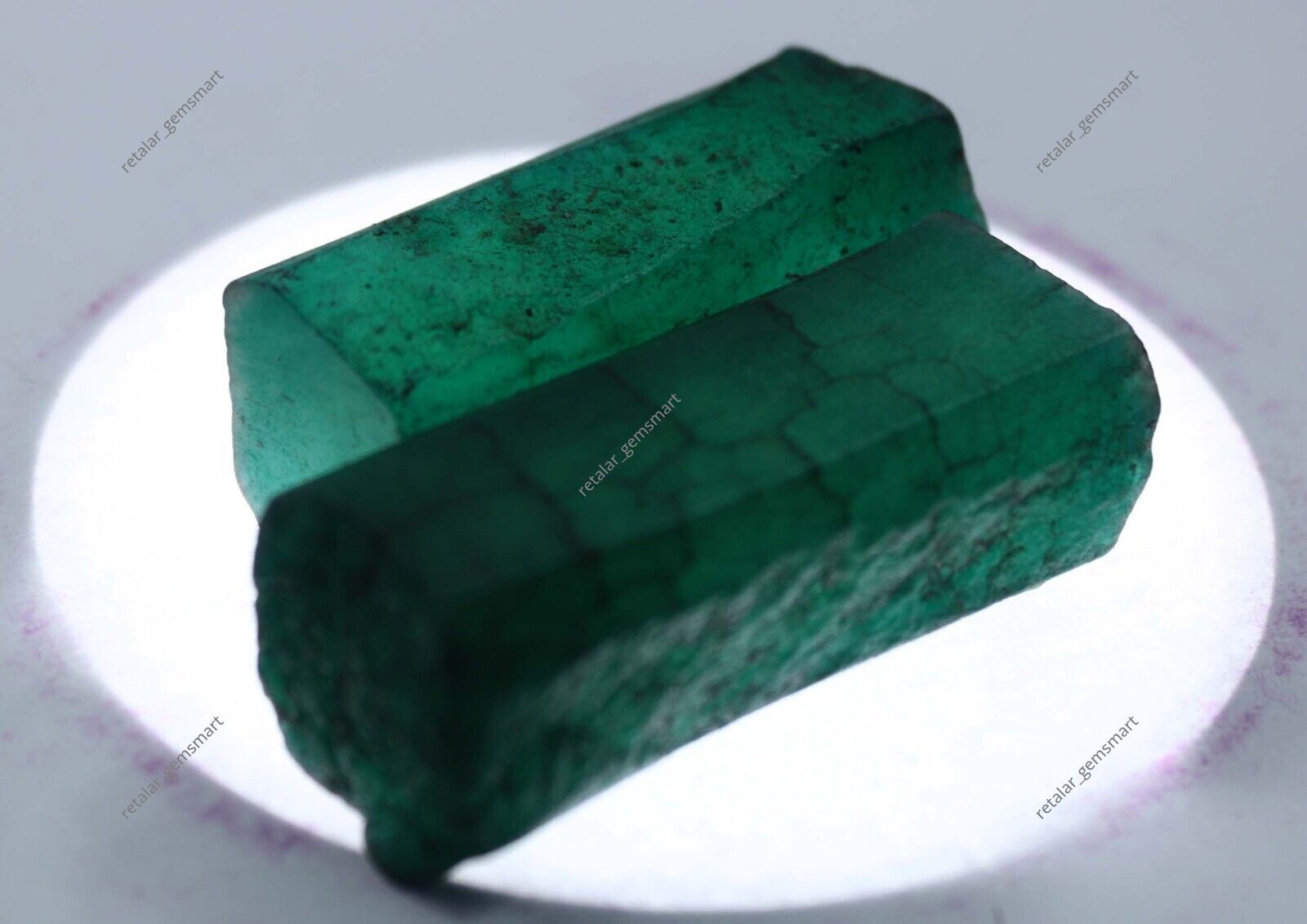 500 Ct Natural Emerald Green Rough Uncut Huge Size CERTIFIED Loose Gemstone