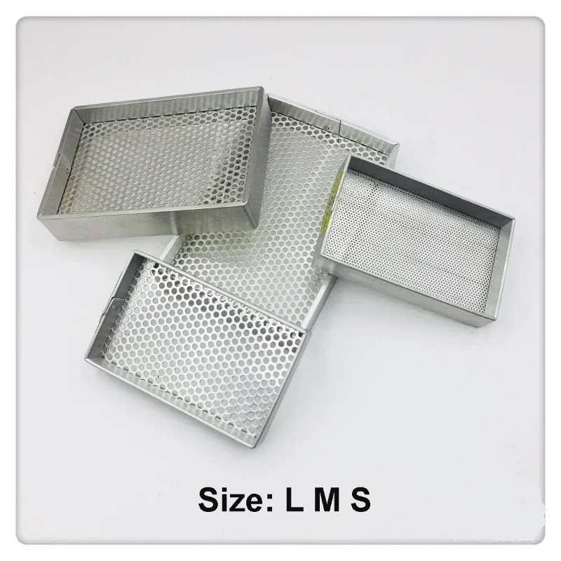 Aluminum Frame Steel Mesh Watch Parts Drying Storage Tray Organizer Tool