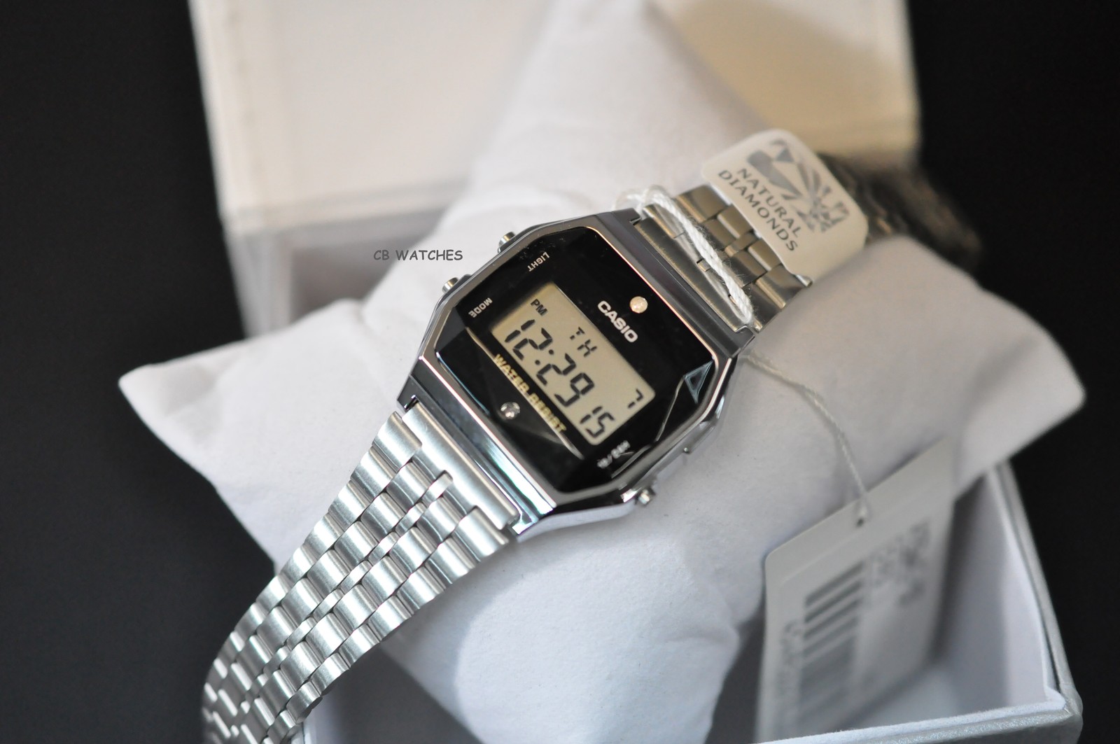 A159WAD-1 Casio Men’s Diamond Series Watch Stainless Steel Glass made Japan