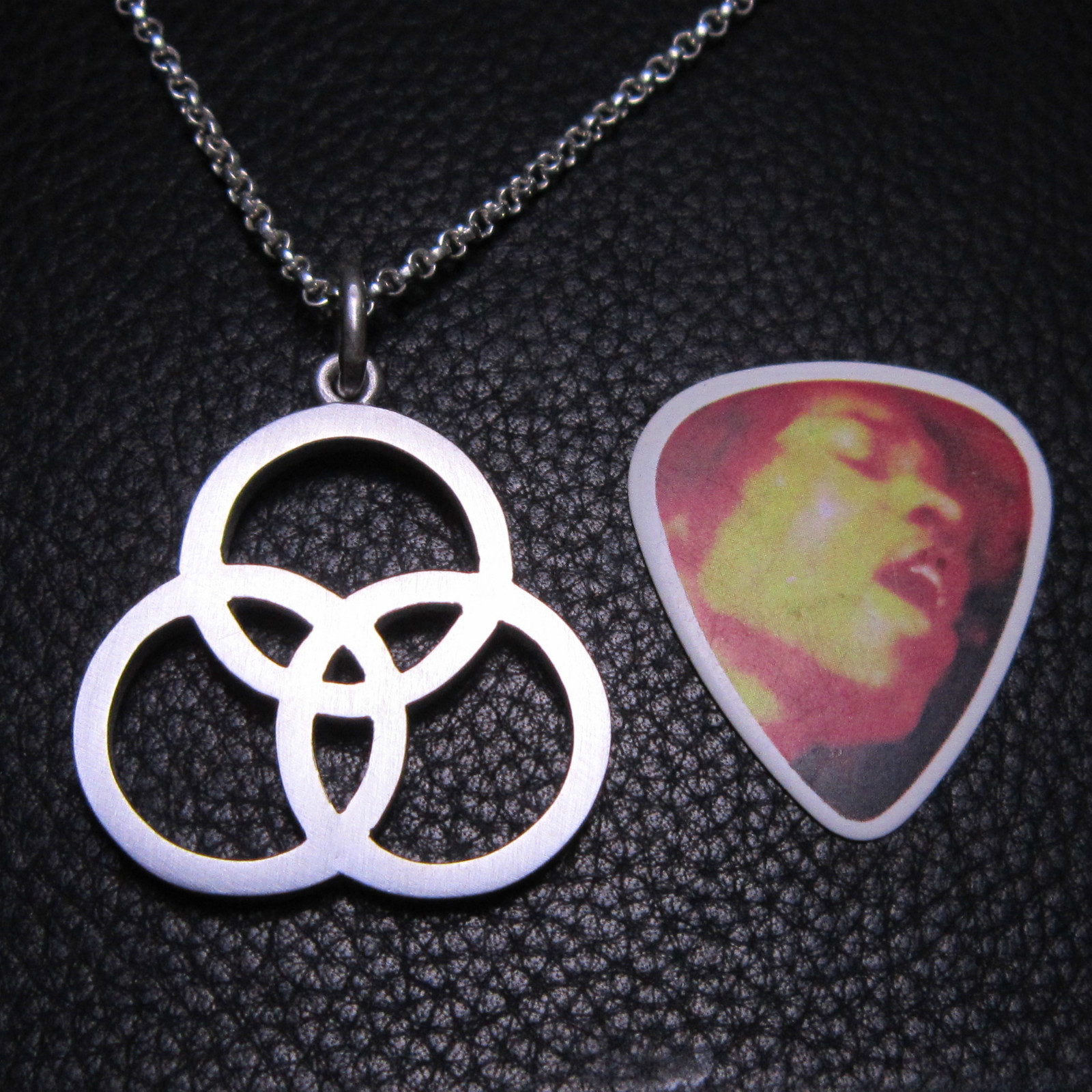 MJG STERLING SILVER BONZO PENDANT. JOHN BONHAM. LED ZEPPELIN. NO CHAIN