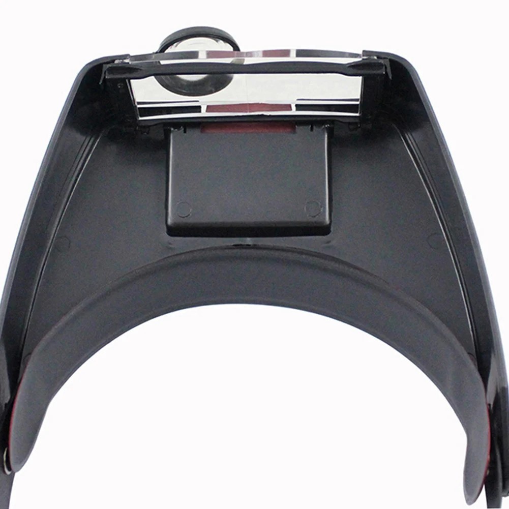 Jewelers Head Headband Magnifier LED Illuminated Visor Magnifying Glasses Loupe