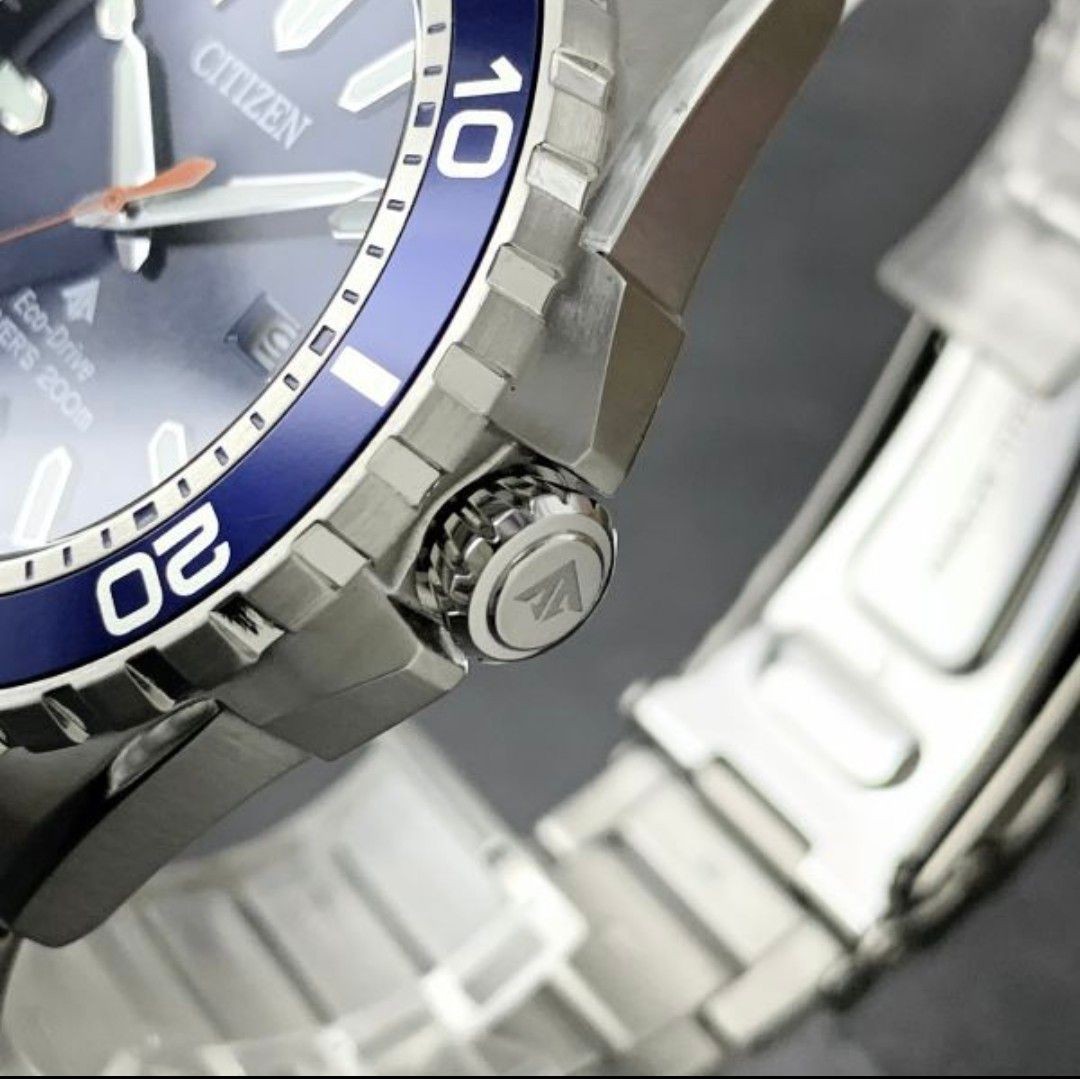 Regular 76 000 yen New CITIZEN Promaster BN0191 55L Eco Drive Diver’s 200m water