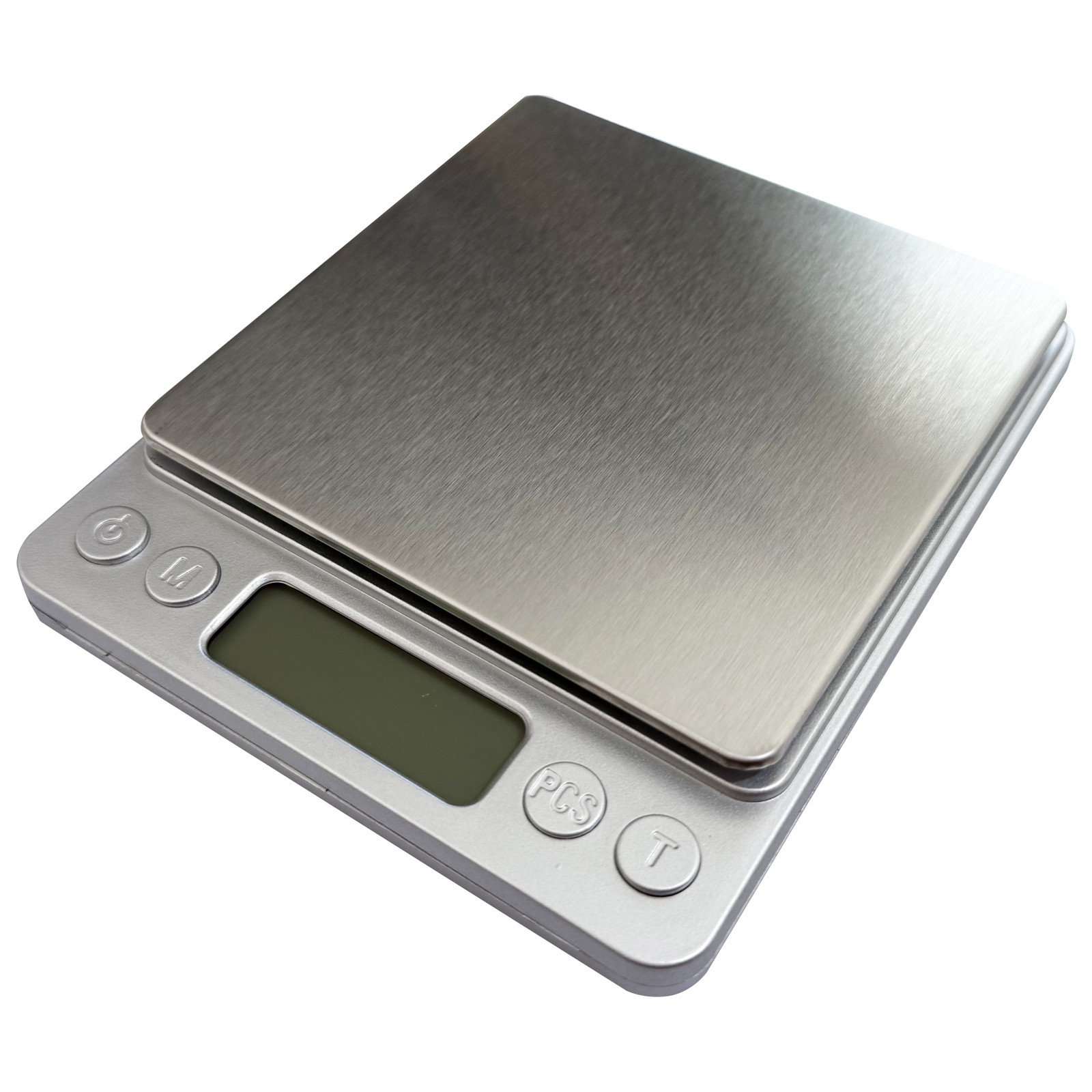 2000g x 0.1g Digital Jewelry Scale LCD Display Screen Dust-proof Stainless Steel
