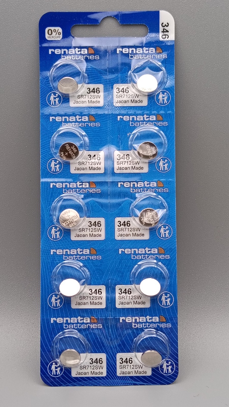 Renata 364 SR621SW Silver Oxide Batteries Swiss Made For Watches and Devices 10x