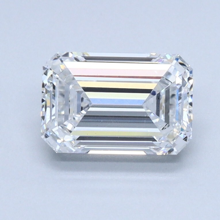 Lab Grown 3.07 Cts EMERALD Cut IGI Certified CVD Diamond D Color VVS2 Clarity