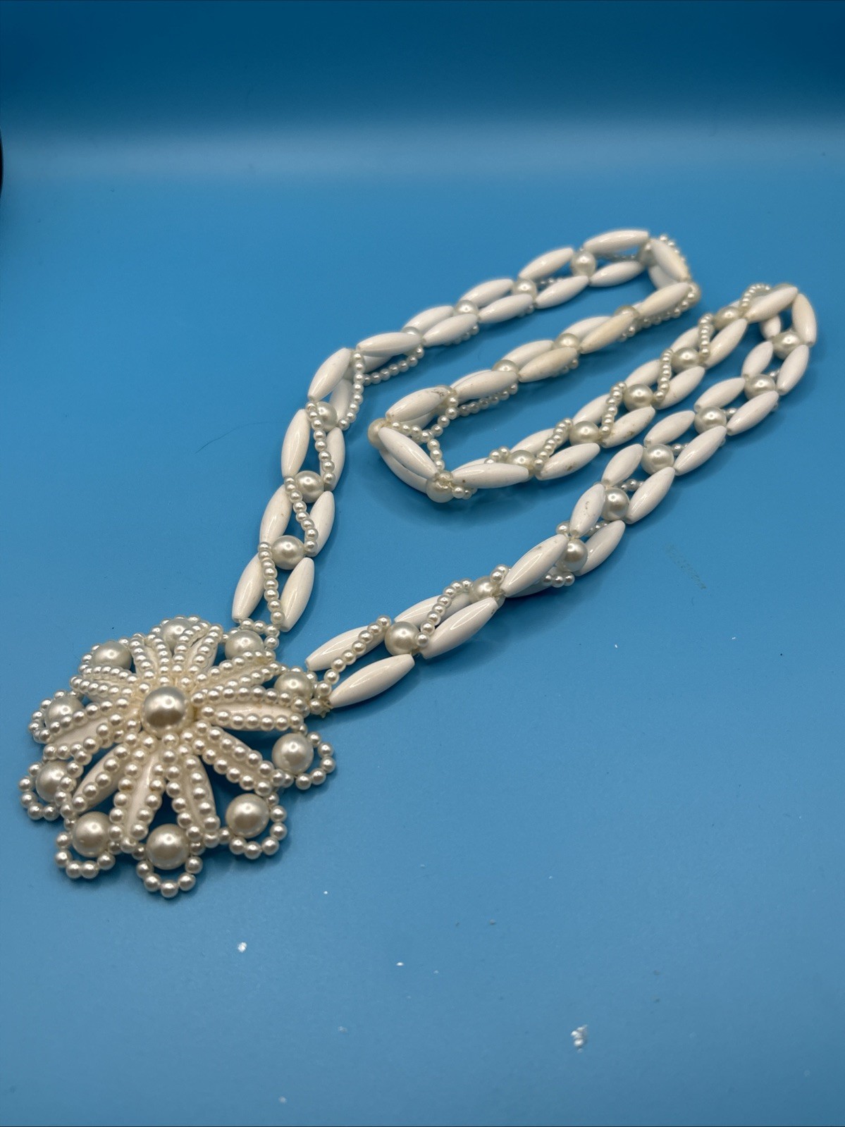 Lot Of 11 Vintage Mixed Strands Of Estate Faux Pearls (see Description)
