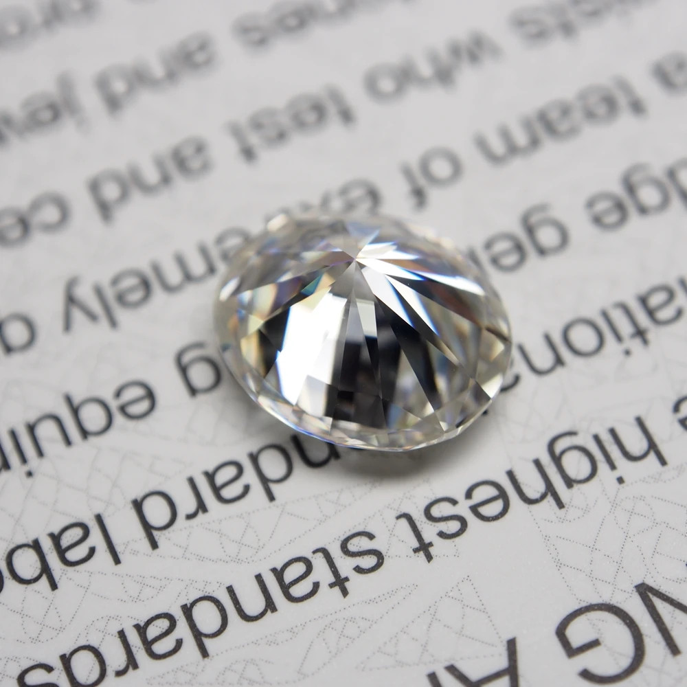 Moissanite Oval Cut Loose Stone D Color VVS1 GRA Certified 3mm-14mm 0.1CT-10CT