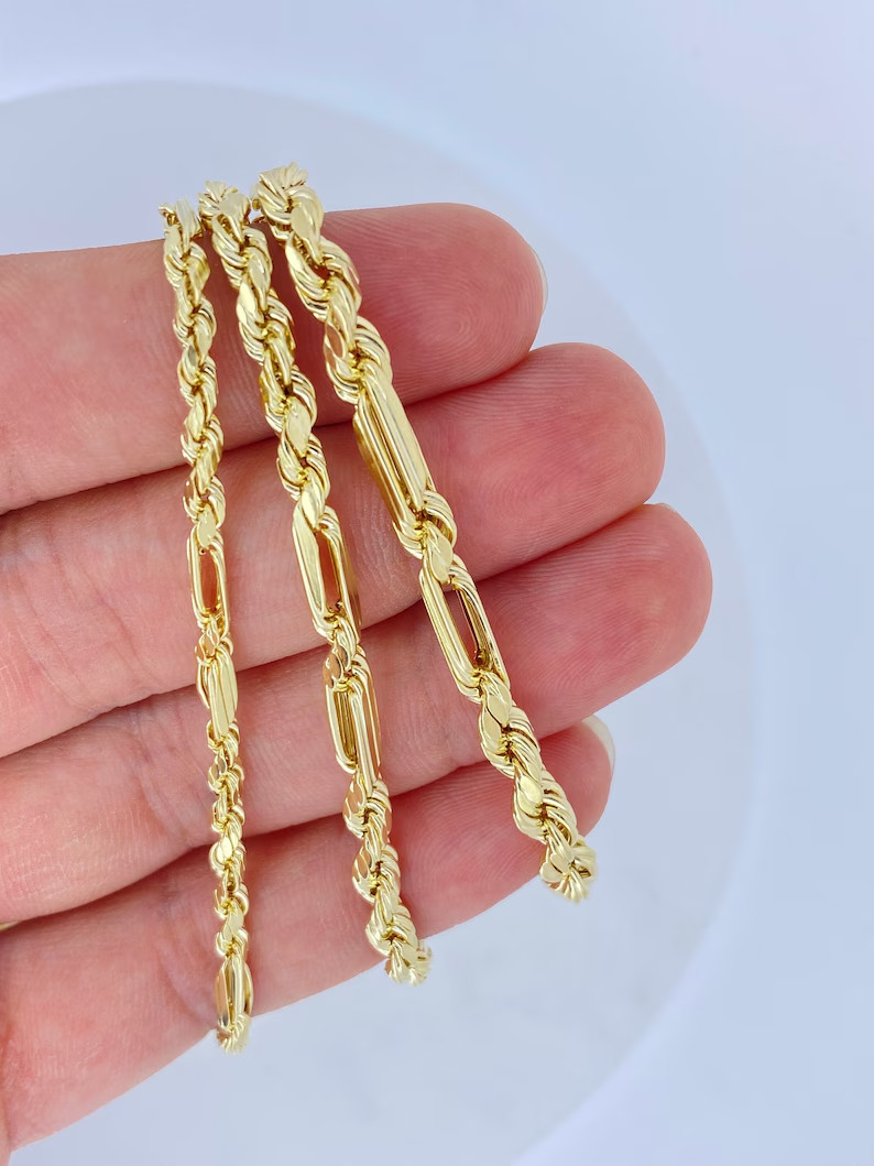 14k Yellow Gold Hollow Milano Bracelet Diamond Cut Real Gold Unisex 2.5mm-5mm
