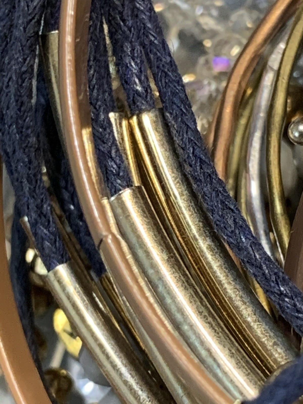 Lot 2 Lbs Jewelry Bracelets Necklaces Earrings Rings None Broken