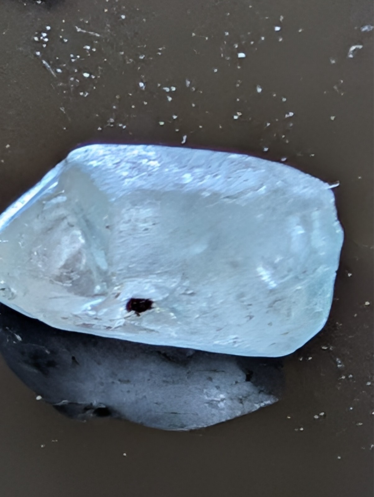 USA seller 6.24 cts cut to IF Blue Zircon facet rough gemstone specimen