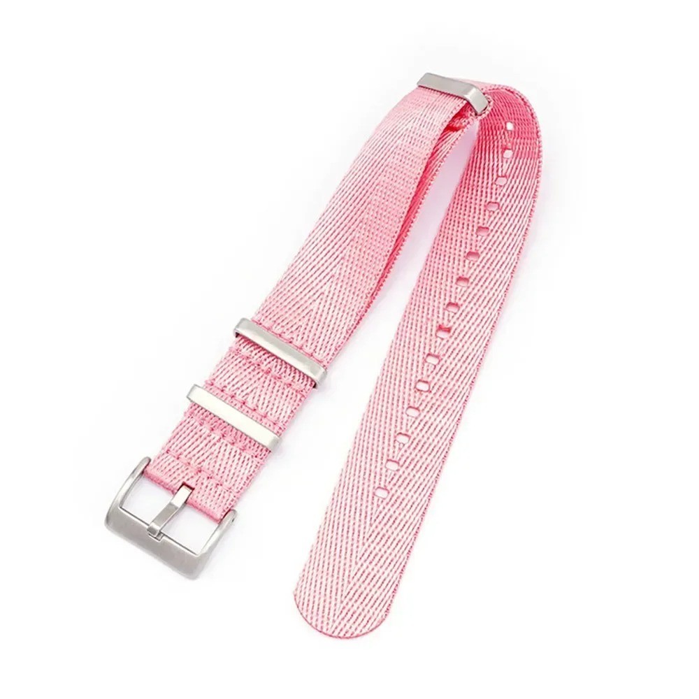 18mm 20mm 22mm 24mm Canvas Military Nylon Watch Strap Band