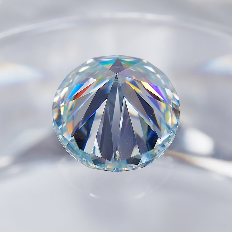Hot Sale 0.1-10ct Oval Cut Multicolor Loose Moissanite GRA VVS1 Factory Directly