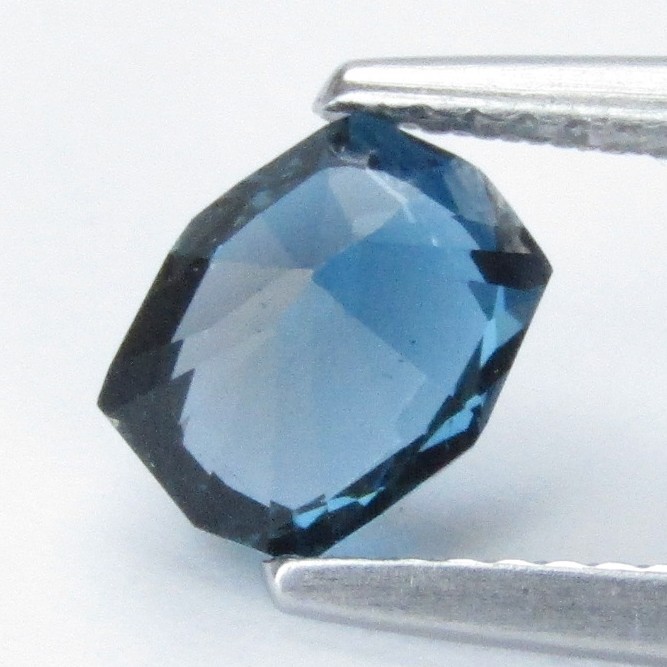 1.47Cts Striking Natural London Blue Topaz Fancy Cut loose Gemstone From Brazil