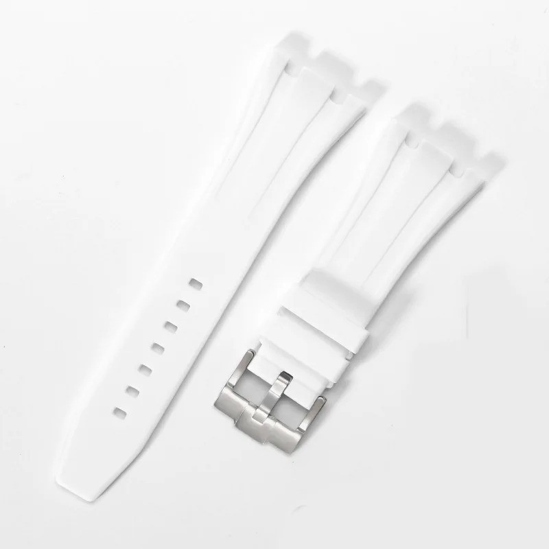 27mm 28mm 30mm Rubber Silicone Watch Band Strap for AP Royal Oak Offshore GA2100