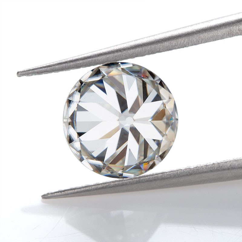 Wholesale Old European Cut Round 0.5-5ct D Color Moissanite Loose GRA VVS1